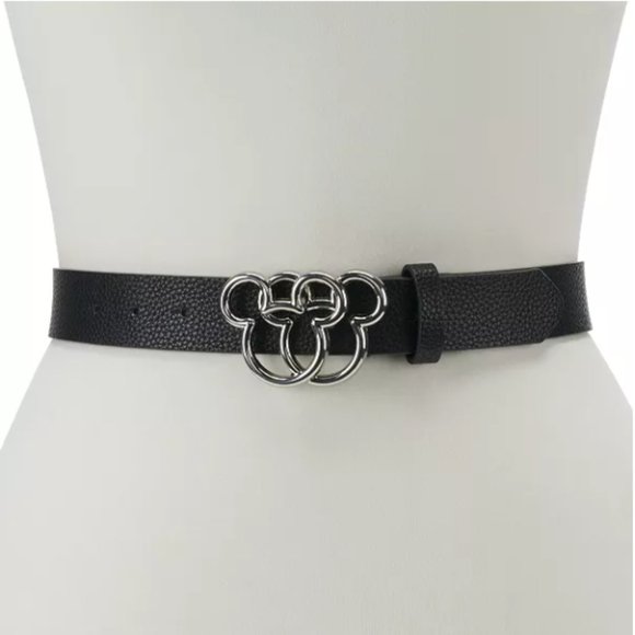 DISNEY MICKEY MINNIE MOUSE • Womens Belt with Metal Buckle • 2X - Picture 2 of 2